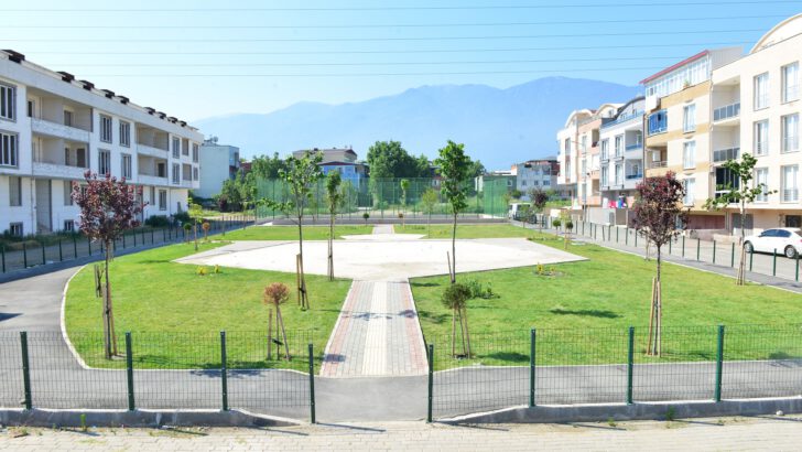 İSABEY’E İKİ YENİ PARK