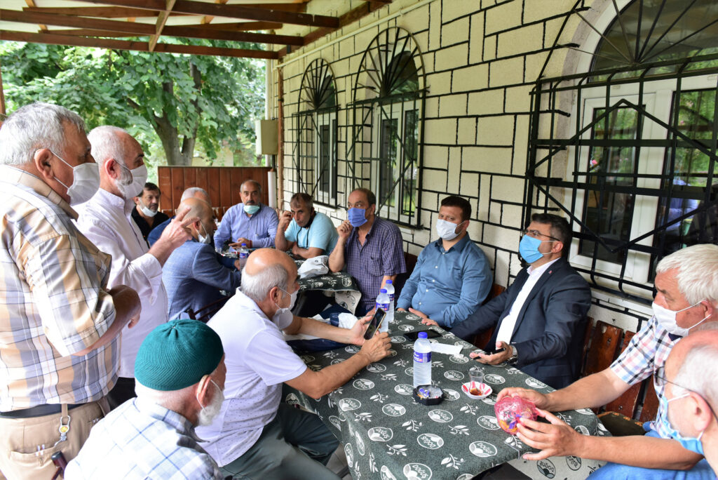 BAŞKAN YILMAZ’DAN MAHALLE ZİYARETİ