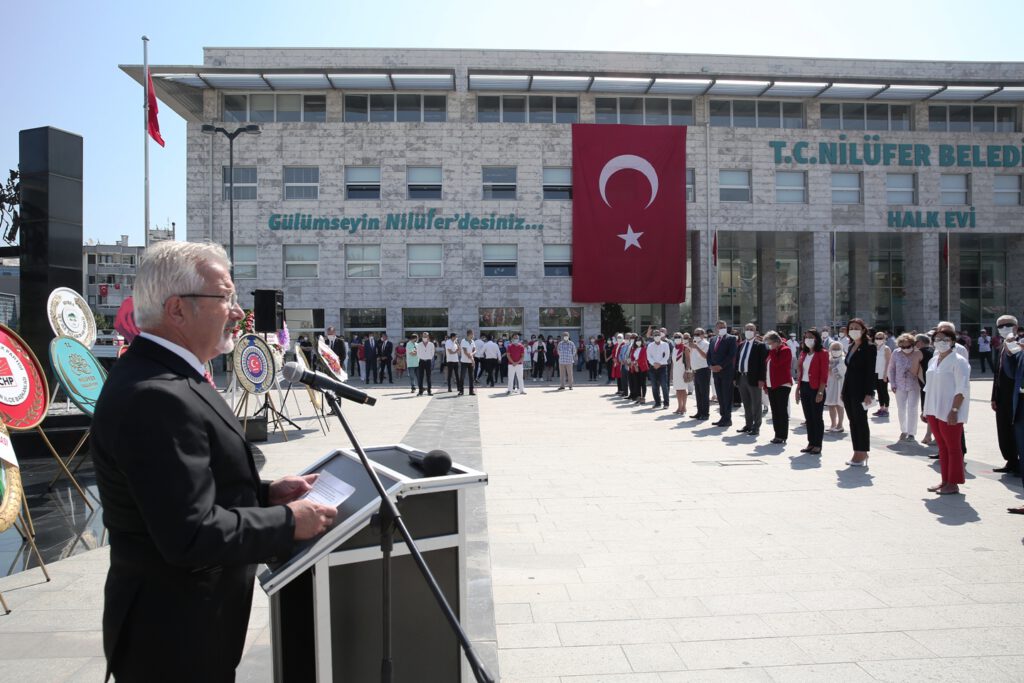 Zafer Bayramı Nilüfer’de törenle kutlandı