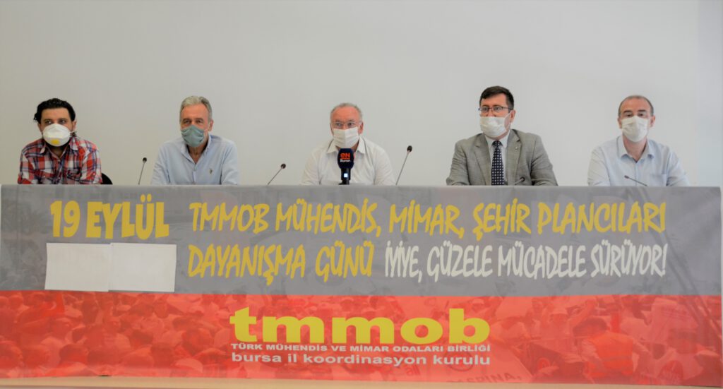 Salgın Yayılıyor, Kriz Derinleşiyor, Sorunlarımız Büyüyor 19 Eylül TMMOB Mühendis, Mimar ve Şehir Plancıları Dayanışma Günü Kutlu Olsun!