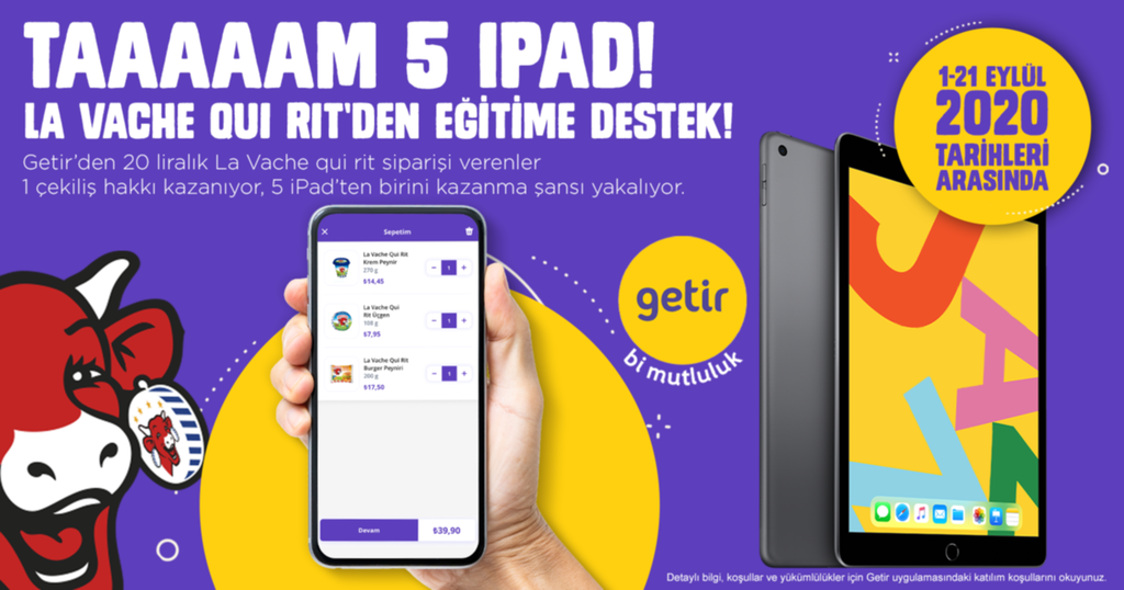 La Vache Qui Rit’den eğitime destek
