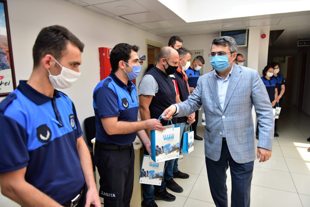 BAŞKAN YILMAZ, ZABITA HAFTASI’NI KUTLADI