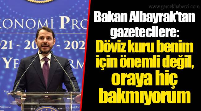 ‘Benim için önemli değil’