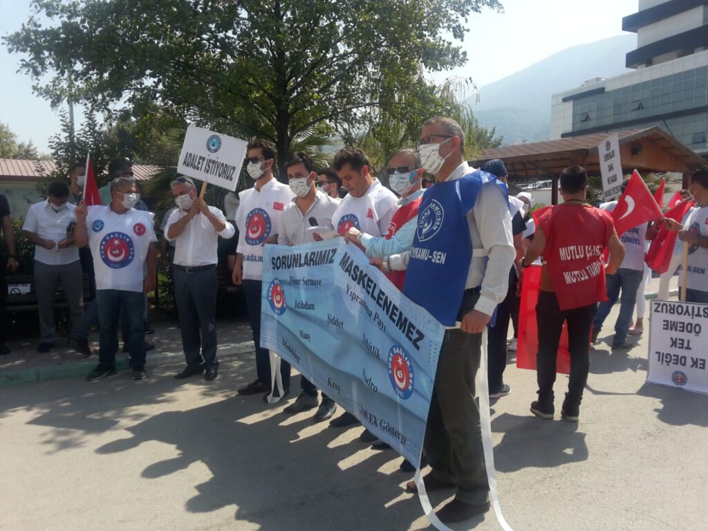 Sağlıkçılar Sorunlarına Kesin Çözüm İstiyor!
