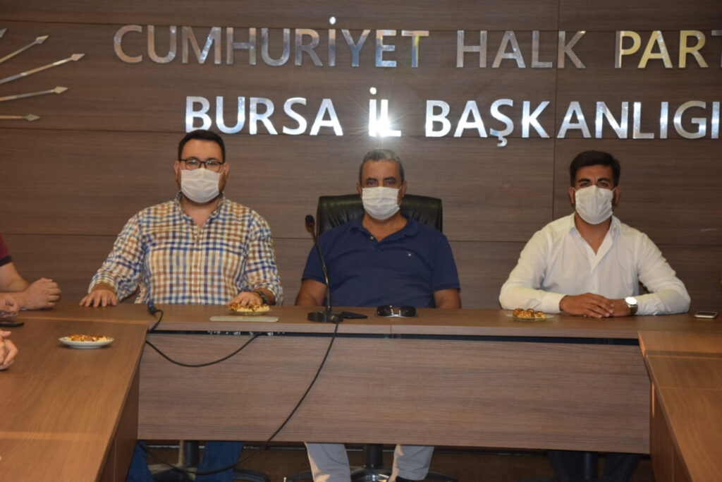 CHP Bursa İl Gençlik Kolları’nda Başkan Yazıcı