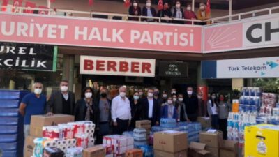 CHP Bursa Nilüfer’den İzmir’e yardım eli uzandı