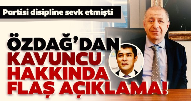 Ümit Özdağ’dan disipline sevkiyle ilgili ilk açıklama