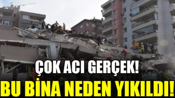 Acı gerçek! Bu bina neden yıkıldı?