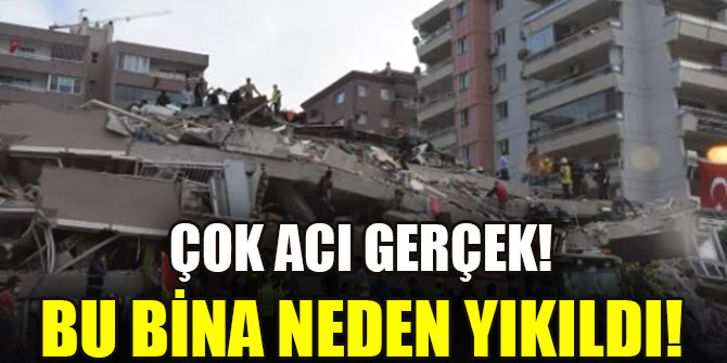 Acı gerçek! Bu bina neden yıkıldı?
