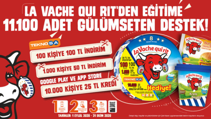 La Vache Qui Rit’nin eğitime gülümseten desteği devam ediyor