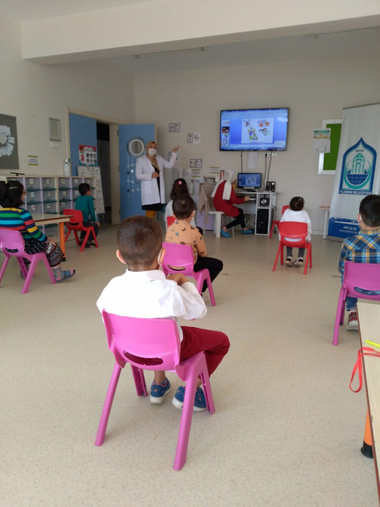 YILDIRIMLI MİNİKLERE HİJYEN EĞİTİMİ