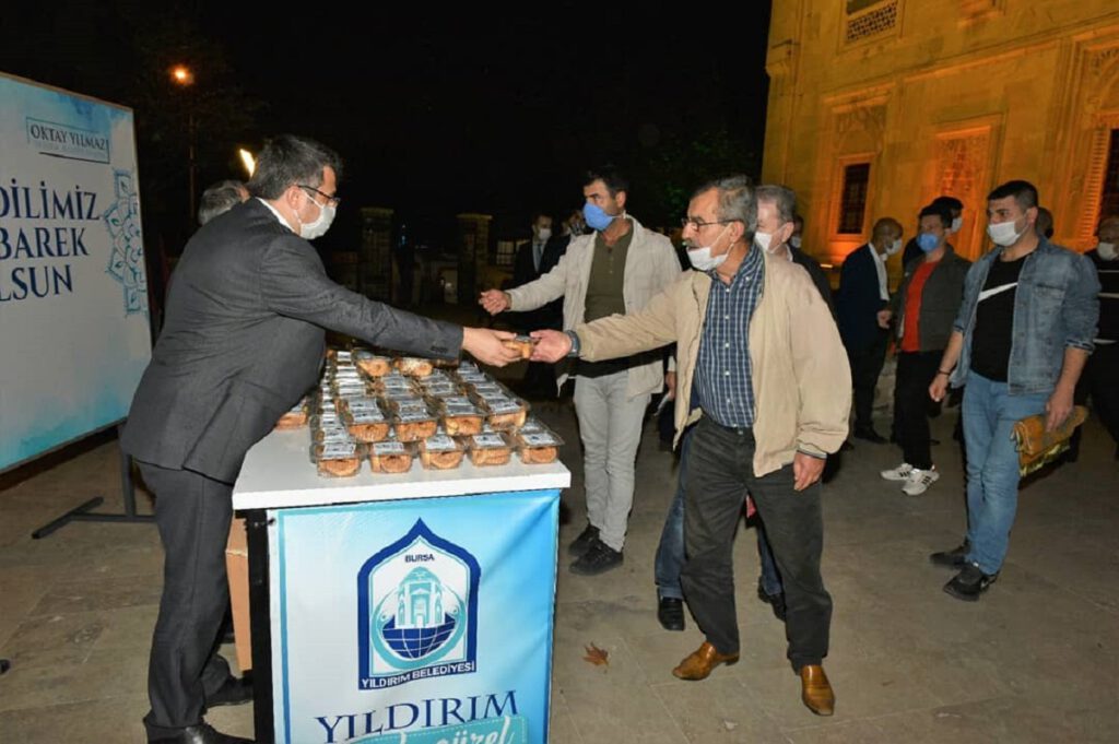 BAŞKAN YILMAZ’DAN ‘KANDİL’ İKRAMI