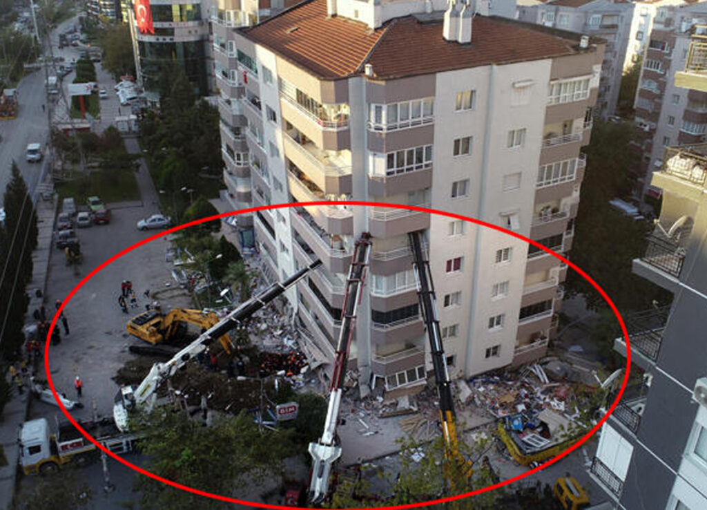 Depremin ardından dikkat çeken görüntü!
