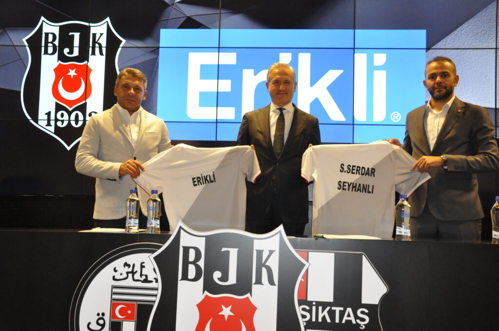 Erikli #bırakmamseni diyerek Beşiktaş JK ile sponsorluk anlaşmasını yeniledi