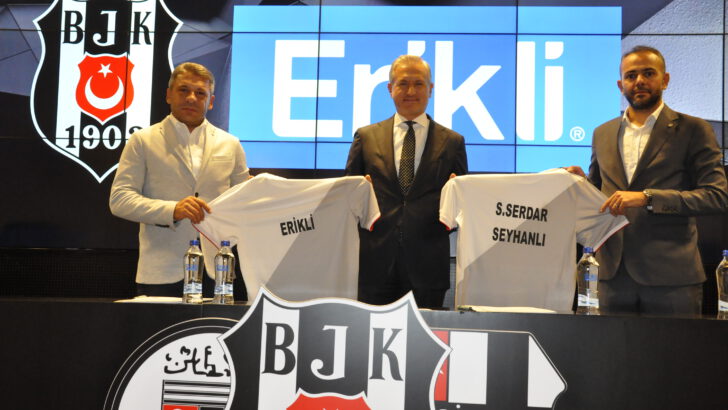 Erikli #bırakmamseni diyerek Beşiktaş JK ile sponsorluk anlaşmasını yeniledi