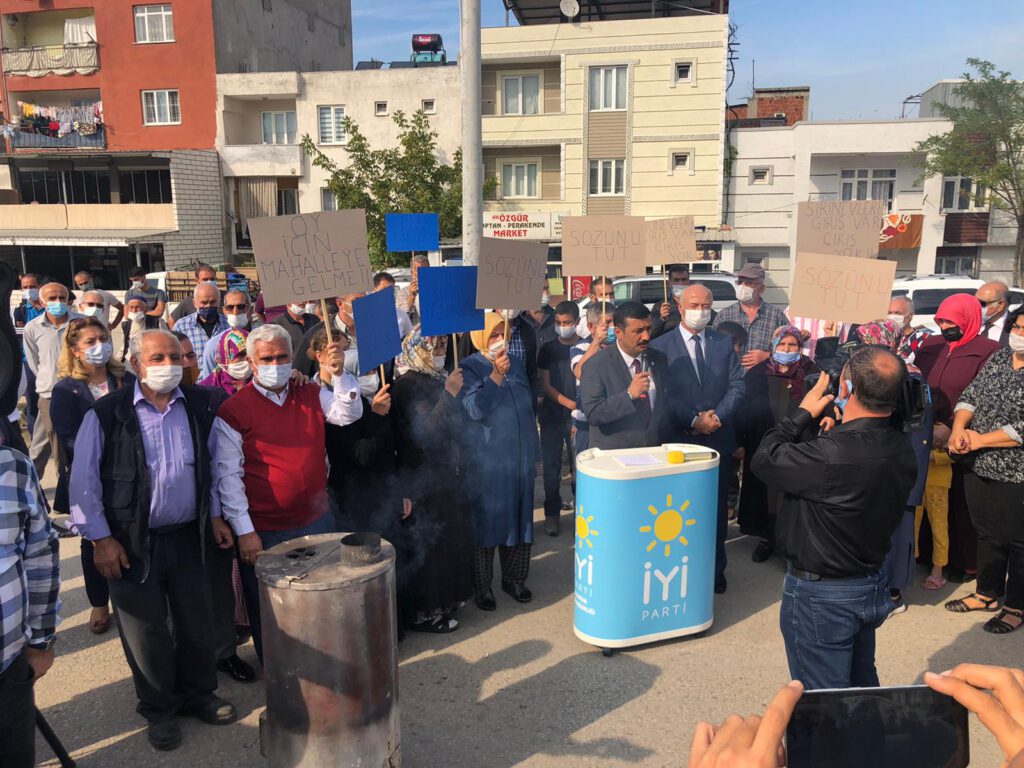ŞİRİNEVLER’DE  DOĞALGAZ İSYANI