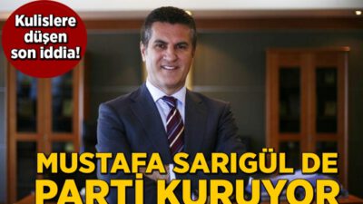 Sarıgül parti kuruyor!