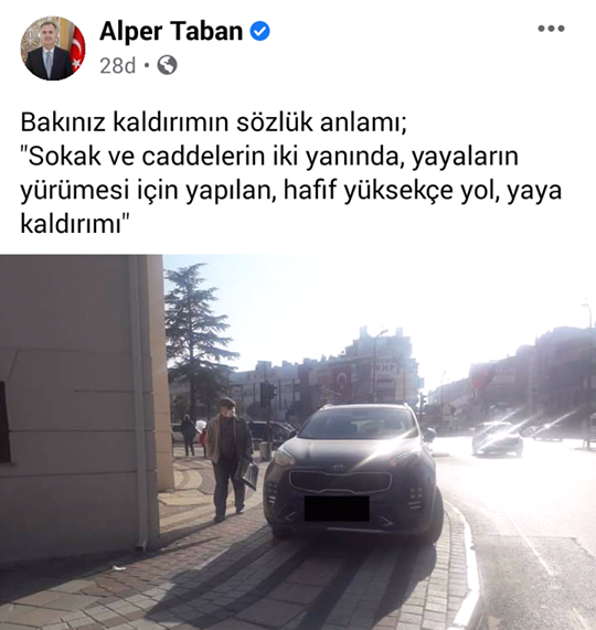 Kaldırım İşgaline Belediye Başkanı İsyanı!