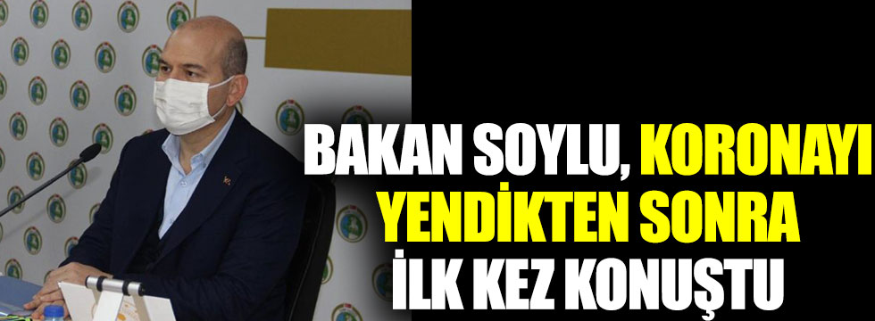 Soylu, ”En çok bana dokunmaz’ diye düşünüyordum ama…”