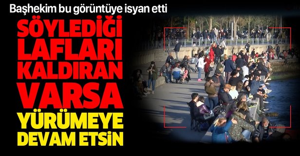 Başhekim sosyal medyadan isyan etti