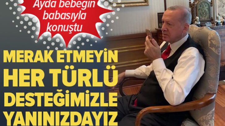 Erdoğan, İzmir depreminde mucize şekilde kurtulan Ayda ile görüştü