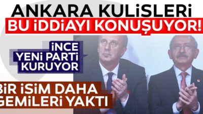 İnce’den ‘parti’ açıklaması