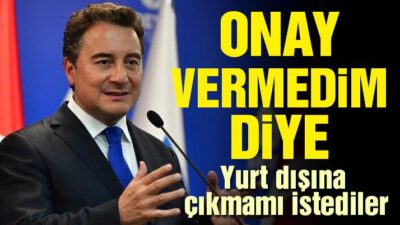 Varlık Fonu’nu onaylamadığım için yurt dışına çıkmamı istediler!