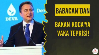 Babacan’dan Koca’ya sert tepki