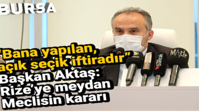 Aktaş: “Bana yapılan, açık seçik iftiradır”