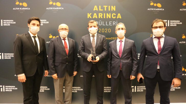 “ÜRETEN ÇOCUKLAR” DAN GÜRSU’YA ALTIN KARINCA ÖDÜLÜ