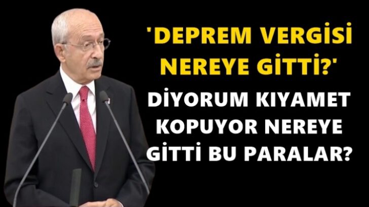 ‘Deprem yasası çıkıyor ama…’