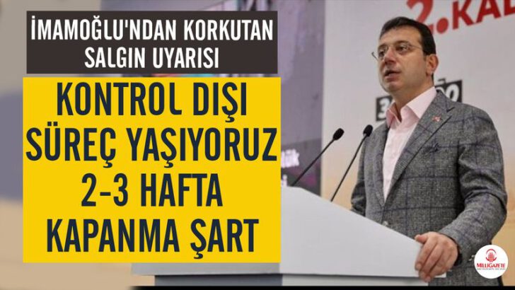 İstanbul’da kontrol dışı bir süreç yaşanıyor