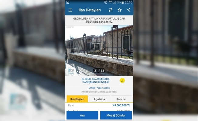Sahibinden satılık ‘Müze’