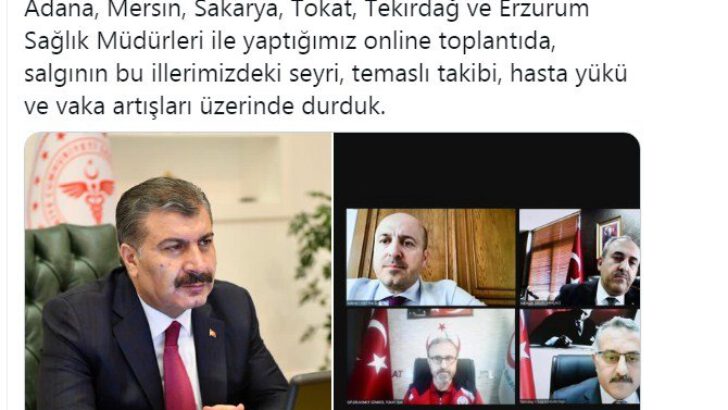 Sağlık Bakanı Fahrettin Koca’dan 5 il için uyarı