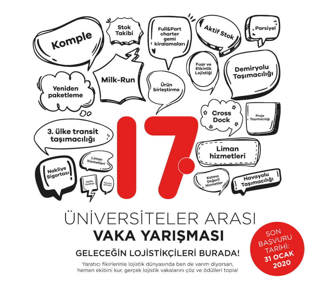 17. Üniversitelerarası Lojistik Vaka Yarışması Kazananları Belli Oldu