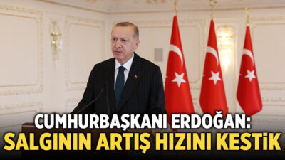 Salgının artış hızını kestik