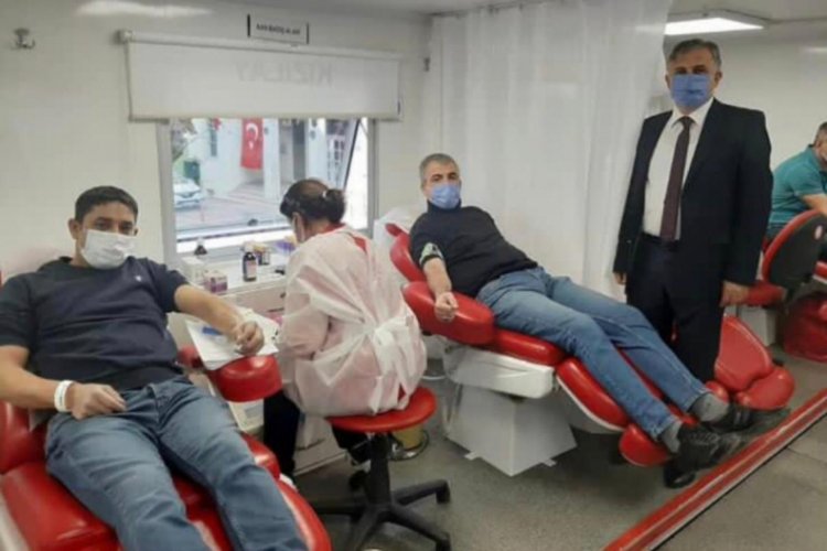 Uluşehir Bursa Derneğinden Kızılay’a Kan ve Plazma Bağışı