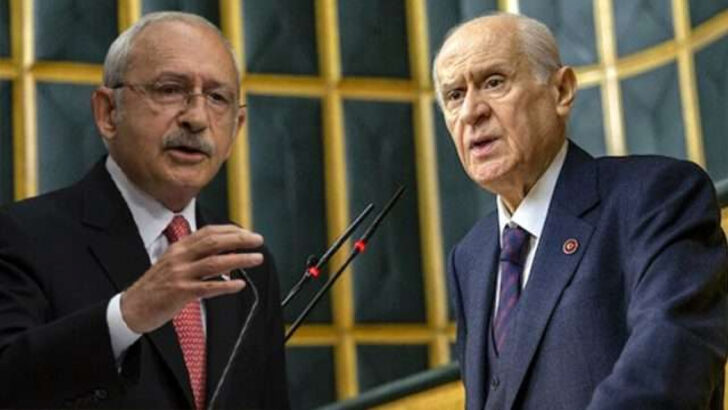 Bahçeli, “Zillet ittifakının Cumhurbaşkanı adayının Kemal Kılıçdaroğlu olduğu anlaşıldı.”