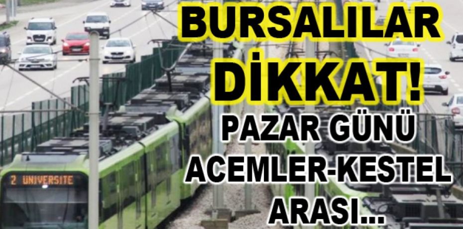 Acemler’den sonra metro seferi olmayacak