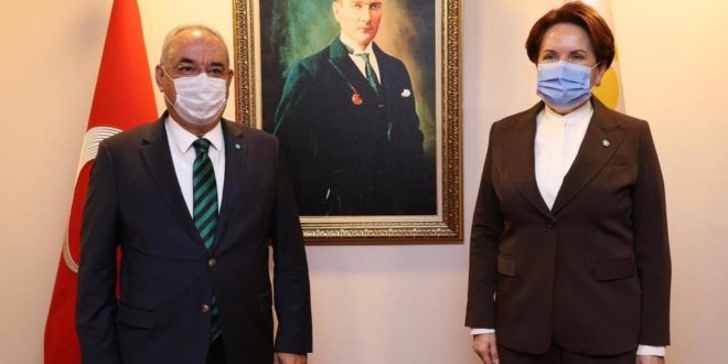 AKSAKAL’dan, İYİ Parti Genel Başkanı AKŞENER’e ziyaret.