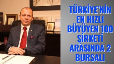 Matlı, en hızlı büyüyen Bursalı 2 firmayı tebrik etti