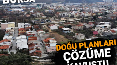 Bursa Gemlik’te Doğu Planları çözüme kavuştu