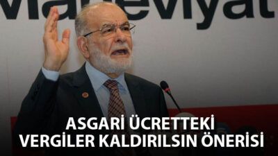 ‘Asgari ücretteki vergiler kaldırılsın’