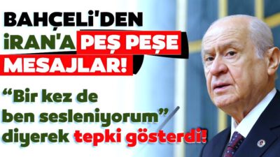 Bahçeli’den İran’a şiir tepkisi