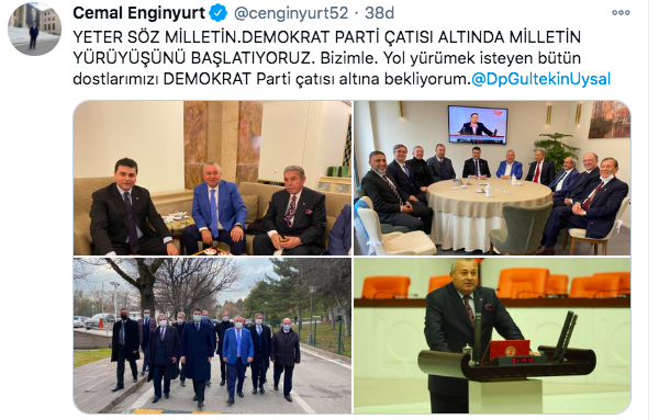 Enginyurt Demokrat Parti’ye Geçti
