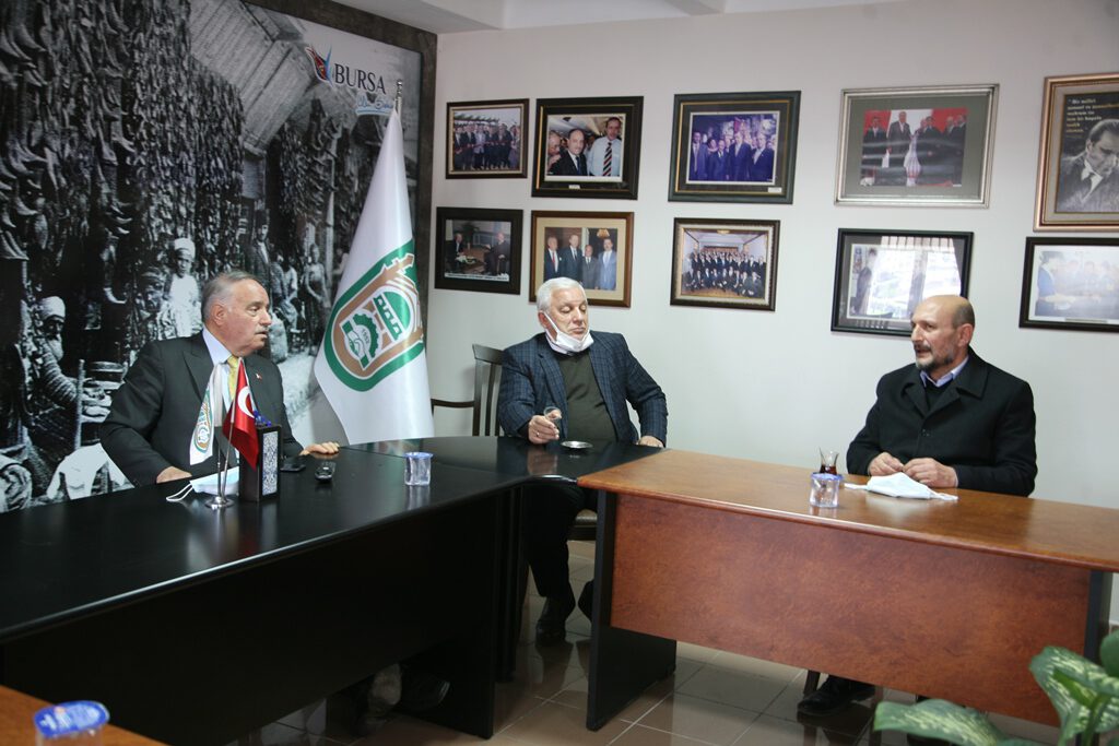 ATMACA; BESOB BAŞKANI ARİF TAK’I ZİYARET ETTİ