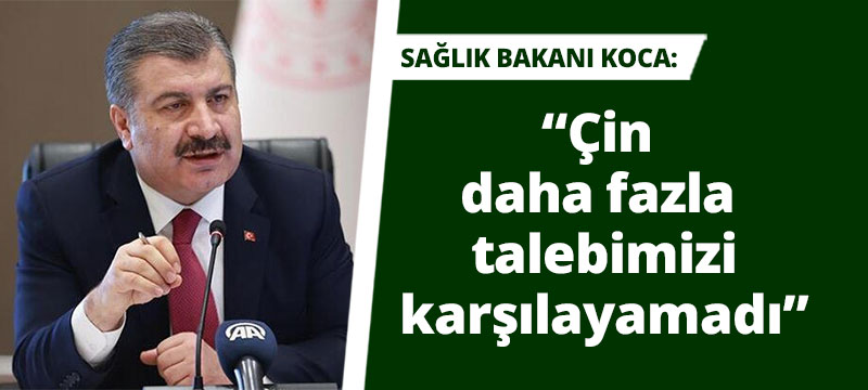 Çin talebi karşılayamadı!