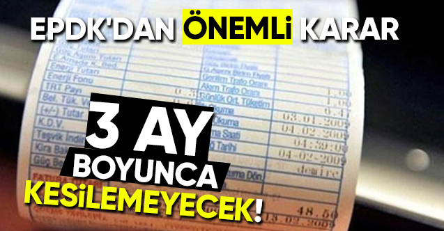 EPDK’dan elektrik kesintisi kararı