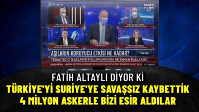 ‘Türkiye’yi Suriye’ye savaşsız kaybettik’