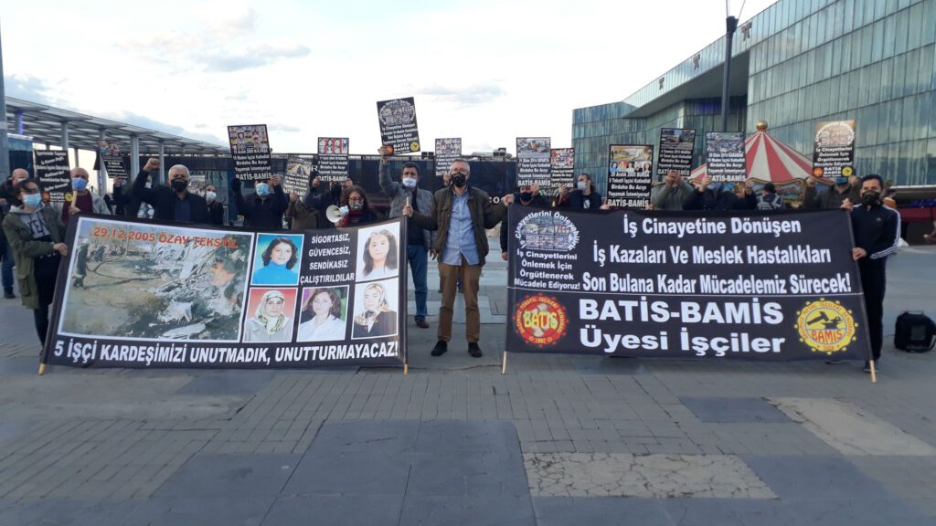 İş Kazaları Adı Altında İşlenen Cinayetlere Son Verin!